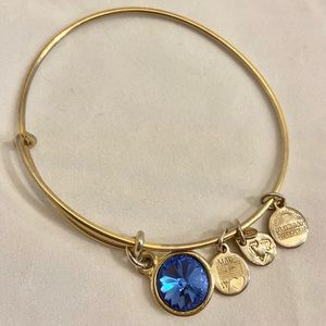 Alex and Ani Sapphire Birthstone Bracelet